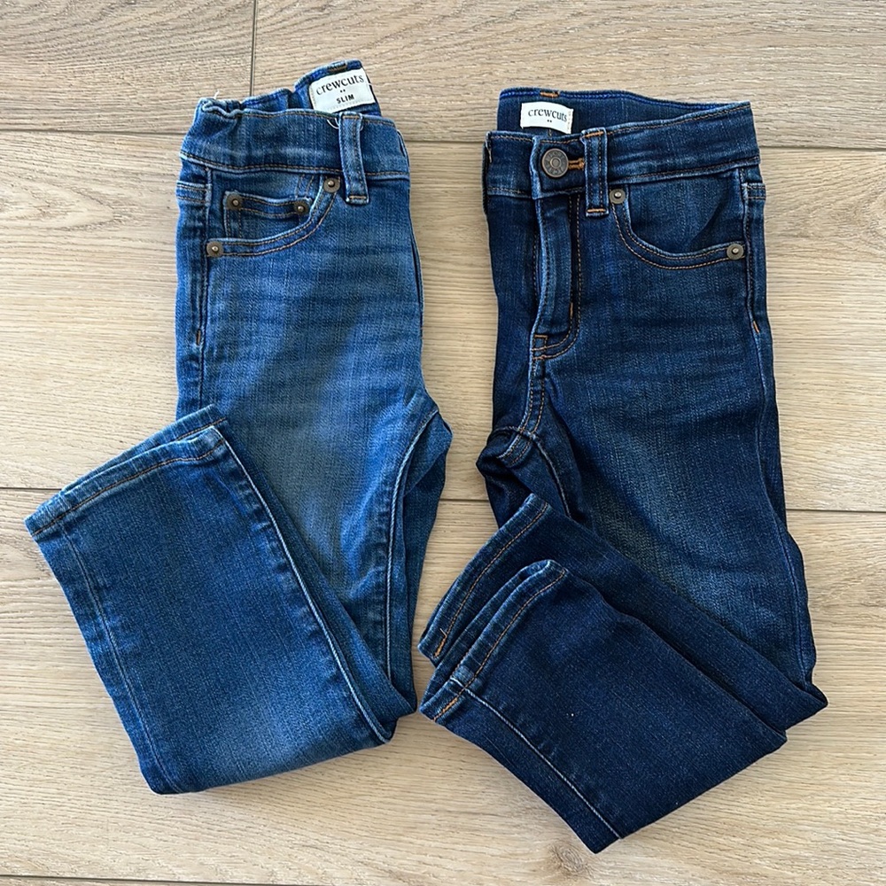JCREW CREWCUTS toddler jeans bundle of 2